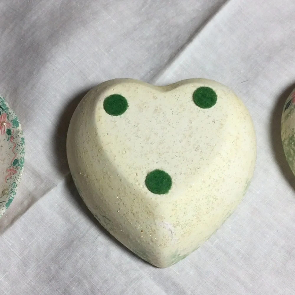 Matching Vintage Ring Holder and Trinket Box